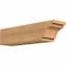Ekena Millwork Mediterranean Smooth Rafter Tail, Western Red Cedar, 5 1/2"W x 6"H x 24"L RFT06X06X24MED00SWR - alternate 1